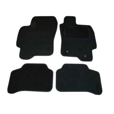 Abbildung von Sakura FuÃŸmatten in Schwarz für Jaguar X Type (Passt 2001 2010 Models)
