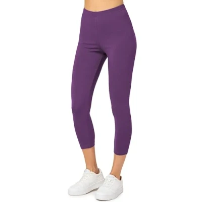 Abbildung von Merry Style Leggings Caprihose Damen 3/4 Hose MS10 199 (1 tlg) aus Baumwolle