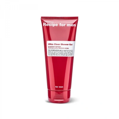 Abbildung von Recipe For Men Ultra Clean Shower GEL 200ML Duschgel, Herren, Größe: 200 ml,