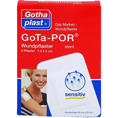 Abbildung von Gota por Wundpflaster 5x7,2 cm steril 5 St