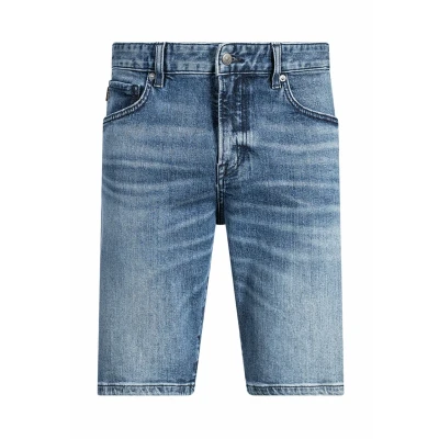 Abbildung von BOSS RE Maine Jeans Shorts, Herren, Größe: 30, Blue eight