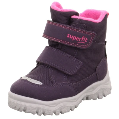 Abbildung von Superfit HUSKY1 Snowboot/Winterstiefel für Kinder, Größe: 23, Lila/pink Schuhe