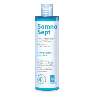 Abbildung von SomnoSept 400 ml CPAP Reiniger Masken Schläuche Kunststoff Silikonreiniger