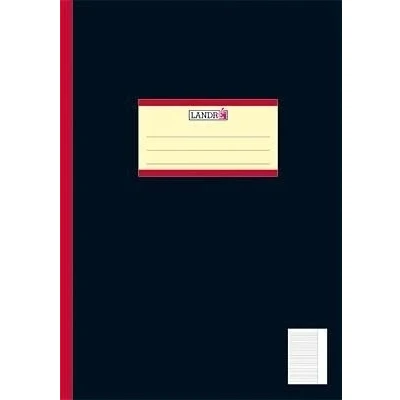 Abbildung von 25 x Landre Schulheft A4 mit Rand 80g/qm 20 Blatt liniert
