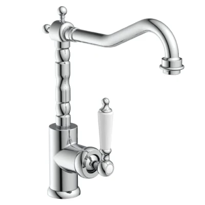 Abbildung von Schütte Spültischarmatur &quot;Old Style&quot;, Wasserhahn Küche im Retro Style, 360 schwenkbare Mischbatterie
