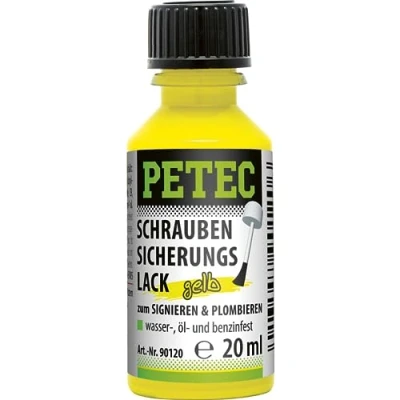 Abbildung von PETEC 90120 Lack 1K Flasche 20 gelb