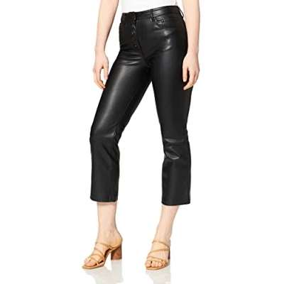 Abbildung von United Colors of Benetton (Z6ERJ) Damen PANTALONE 4KD657525 Hose, Denim Blu Chiaro 902, 34 (Herstellergröße: 40)