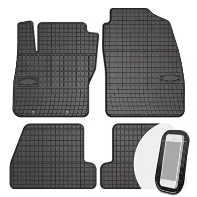 Abbildung von Gummimatten Auto Fußmatten Gummi Automatten Passgenau 4 teilig Set passend für Ford Focus Mk2 2004 2010