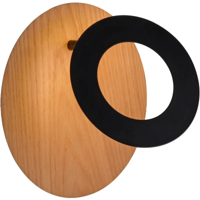 Abbildung von LED Wandleuchte, 1x Board/6,00Watt, 3000 Kelvin, Holz natur