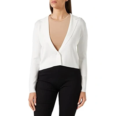 Abbildung von comma Indoor Blazer, Damen, Größe: 38, Weiß