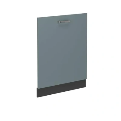 Abbildung von Vicco Geschirrspülblende R Line, Blau Grau, 60 cm ohne Arbeitsplatte