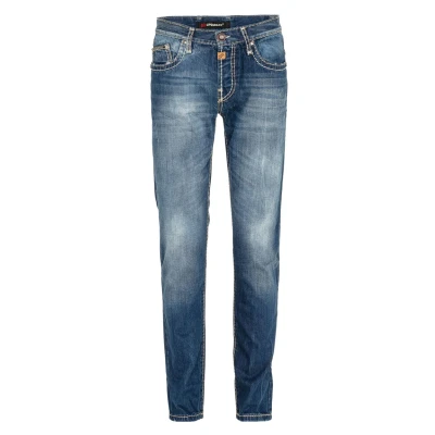 Abbildung von Cipo &amp; Baxx Spijkerbroek Jeans Straight Leg, Herren, Größe: 28x32, Blauw