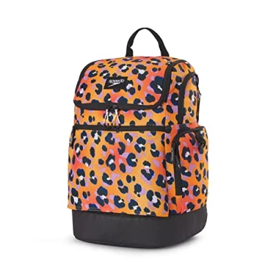 Abbildung von Speedo Unisex Erwachsene Großer Rucksack, Teamster 35 Liter, Cheetah Orange Pop 2.0, Einheitsgröße