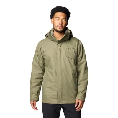 Abbildung von Columbia BUGABOO Interchange Jacket 2IN1 Outdoorjacke, Herren, Größe: XXL, Stone green