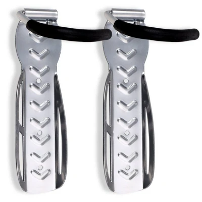 Abbildung von Schramm Fahrradwandhalterung Schramm® 2 Stück Fahrradhalter Wandhalterung in 6 Farben wählbar Fahrradhalterung für Fahrräder Wandhalterungen Wand Halterungen Halterung Fahrradständer