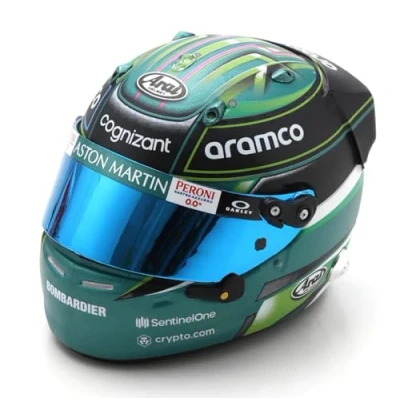 Abbildung von SPARK 1/5 5HF133 Helm Jessica Hawkins Debut F1 Test 2023 Diecast Modellcar