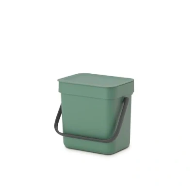Abbildung von Brabantia Mülleimer Sort &amp; Go Abfallbehälter 3l Grün