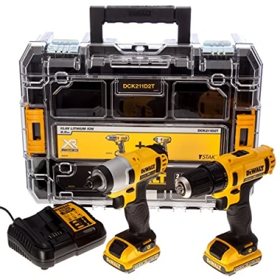 Abbildung von Akku Werkzeugsatz Dewalt DCK211D2T QW
