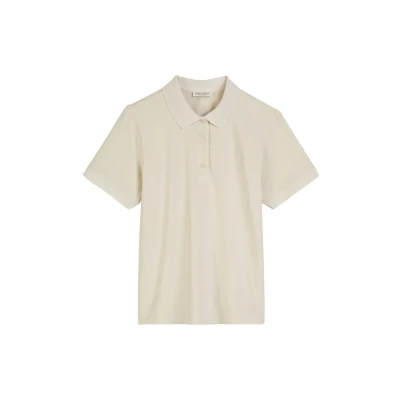 Abbildung von Marc O&#039;Polo Poloshirt, Damen, Größe: Small, Natural cotton