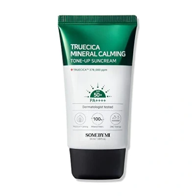 Abbildung von SOME BY MI Truecica Mineral Calming Suncream Sonnenschutz, Größe: 50 ml, Black