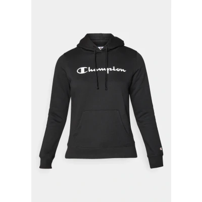 Abbildung von Champion Basics Hoodie Large LOGO Kapuzenpullover, Damen, Größe: XS, Black