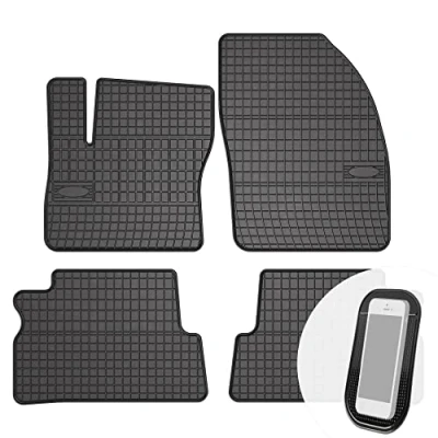 Abbildung von Gummimatten Auto Fußmatten Gummi Automatten Passgenau 4 teilig Set passend für Ford C Max 1 I 2003 2010