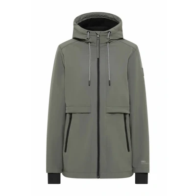 Abbildung von Cecil MIDI Outdoorjacke, Damen, Größe: Large, Grün