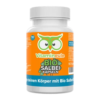 Abbildung von Vitamineule® Bio Salbei Kapseln 500 mg 90 St