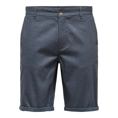 Abbildung von ONLY &amp; SONS Herren ONSPETER Dobby 0058 Shorts NOOS Chinoshorts, Bering Sea, XS