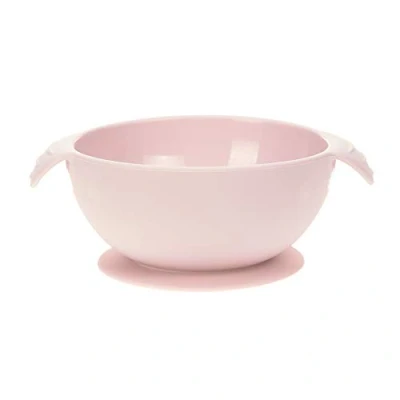 Abbildung von LÄSSIG Schüssel Silikon Schälchen Kinderschüssel mit Saugnapf rutschfest mikrowellengeeignet Kindergeschirr/ Rosa