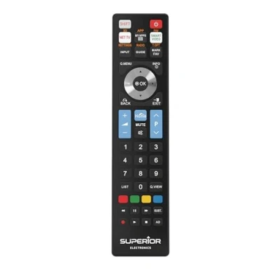 Abbildung von Superior Electronics Universal LG Ersatzfernbedienung einsatzbereit SUPTRB007