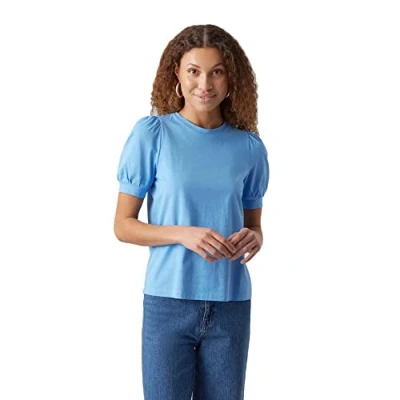 Abbildung von Vero Moda Kerry Oneck Bluse, Damen, Größe: XS, Little boy blue