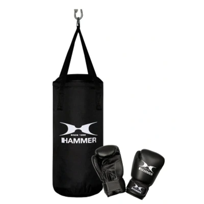 Abbildung von Hammer Boxsack &quot;Junior&quot;, (Set, 2 tlg., mit Boxhandschuhen)