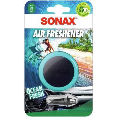 Abbildung von SONAX Air Freshener Ocean fresh (1 Stück) Lufterfrischer mit frischem Duft und langanhaltendem Dufterlebnis für den Fahrzeuginnenraum Art Nr. 03640410