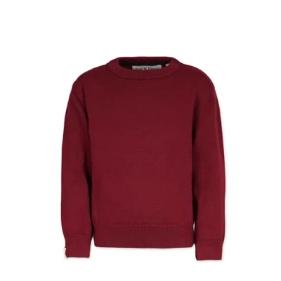 Abbildung von Band of Rascals Basic Strickpullover für Kinder, Größe: 122/128, Brick red