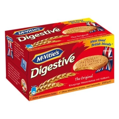 Abbildung von McVities Digestive The Original Weizenkekse 5x250 g (5 Packungen a 250g)