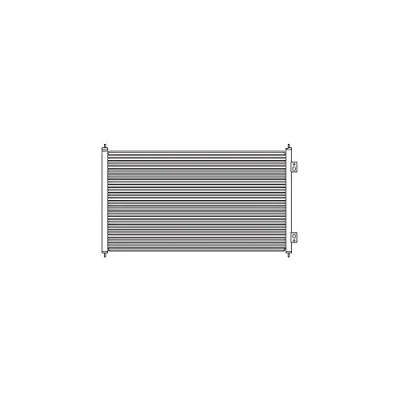 Abbildung von DELPHI TSP0225491 Klimakondensator ohne Trockner 21 31 FORD: Transit Mk6 Kastenwagen, Bus, Pritsche/Fahrgestell