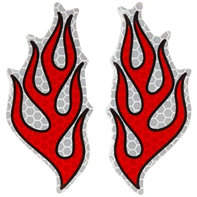 Abbildung von Quattroerre 6067 Aufkleber Flamme Reflektor