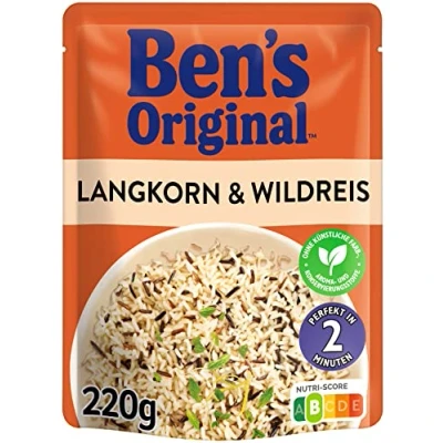 Abbildung von Ben&#039;s Original Express Reis Langkorn und Wildreis, 220g