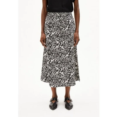 Abbildung von Armedangels Dartiaa Stoney Alinienrock, Damen, Größe: Large, Oatmilk