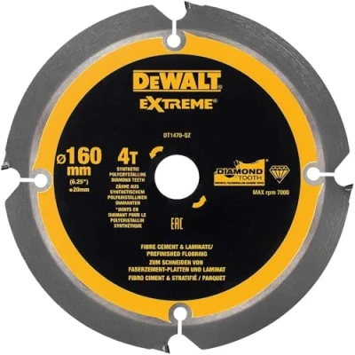 Abbildung von Dewalt Kreissäge 160x20mmx4z Faserzement (DT1470 QZ)
