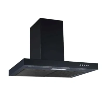 Abbildung von PKM Wandhaube 6004BH Dunstabzugshaube, 60 cm, schwarz, cm breit, 3 Leistungsstufen, LED Beleuchtung