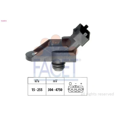 Abbildung von FACET 10.3014 Luftdrucksensor, Höhenanpassung Made in Italy OE Equivalent OPEL: Omega B Caravan, Astra G Caravan