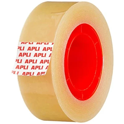 Abbildung von Apli 11328 Klebeband, transparent, 19 mm x 33 m