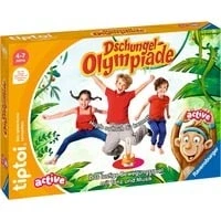 Abbildung von Ravensburger Spiel, Bewegungsspiel tiptoi® ACTIVE Dschungel Olympiade, Made in Europe, FSC® schützt Wald weltweit