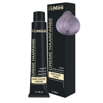 Abbildung von FemMas Premium Haarfarbe Hair Color Cream 100ml Lichtblond Lavendel 9.21