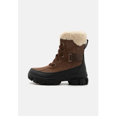 Abbildung von Sorel Torino V PARC Snowboot/Winterstiefel, Damen, Größe: 39, Tobacco/black Schuhe