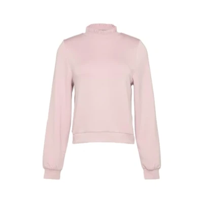 Abbildung von QS Sweatshirt, Damen, Größe: Medium, Perlmuttrosa