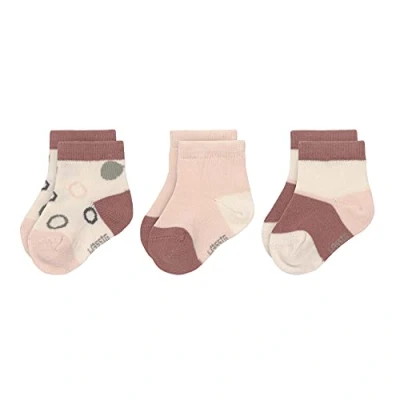 Abbildung von LÄSSIG Kinder Sneaker Socken 3er Set/ Offwhite/Powder Pink Größe 19 22
