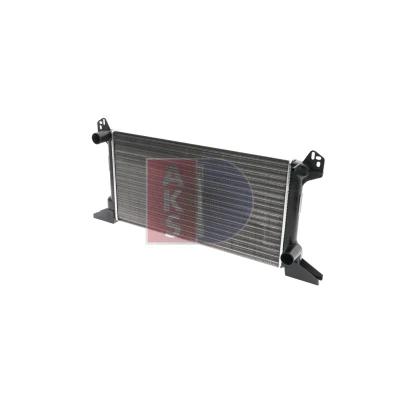 Abbildung von AKS DASIS 250570N Kühler, Motorkühlung Aluminium 600 335 34 Kühlrippen mechanisch gefügt FORD: Transit Mk3 Bus, Kastenwagen